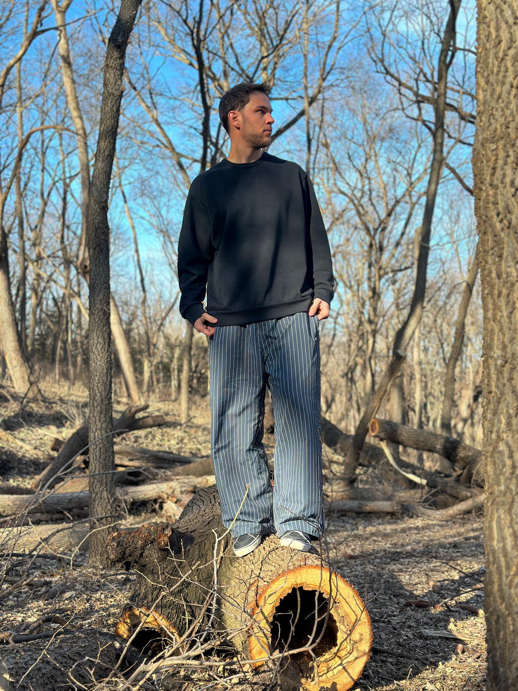 The Pinstripe Pant